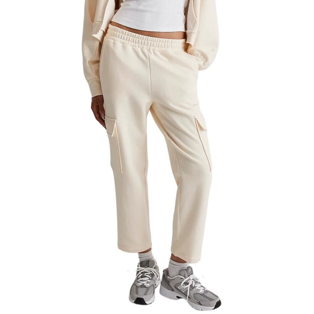 Madewell Cream Straight Leg Pants